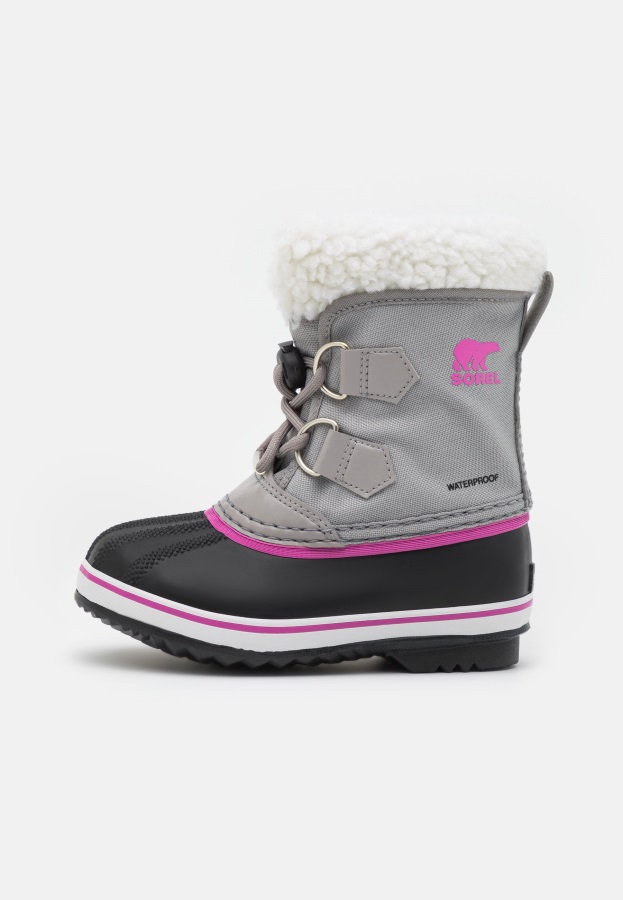 Dziecięce Buty Zimowe Yoot Pac Chrom Szary/czarny Sorel Polska