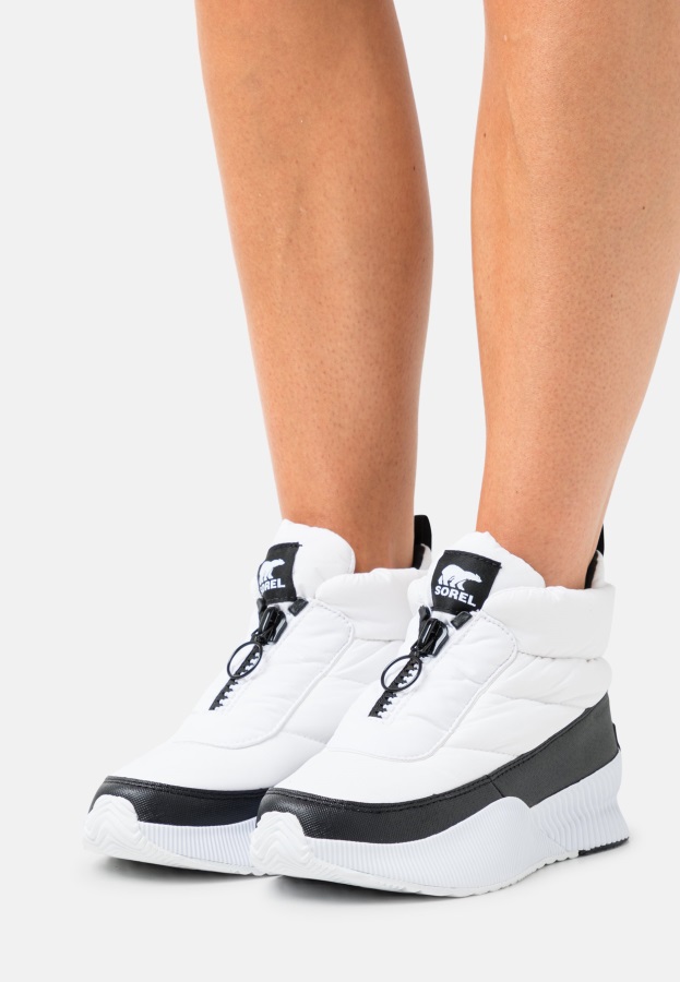 Out About Bufiaste Buty Zimowe Sorel Polska Biało/czarne