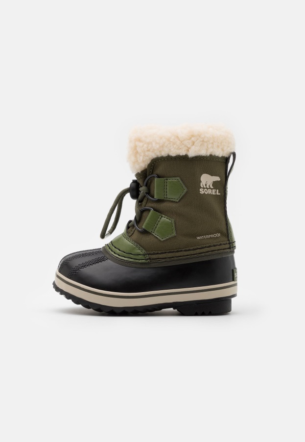 Hiker Zielone Dziecięce Yoot Pac Unisex Buty Zimowe Sorel Polska