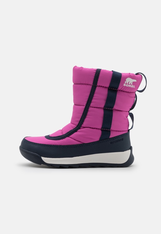 Sorel Bright Lavender/collegiate Navy Dziecięce Whitney Ii Bufiaste Buty Zimowe