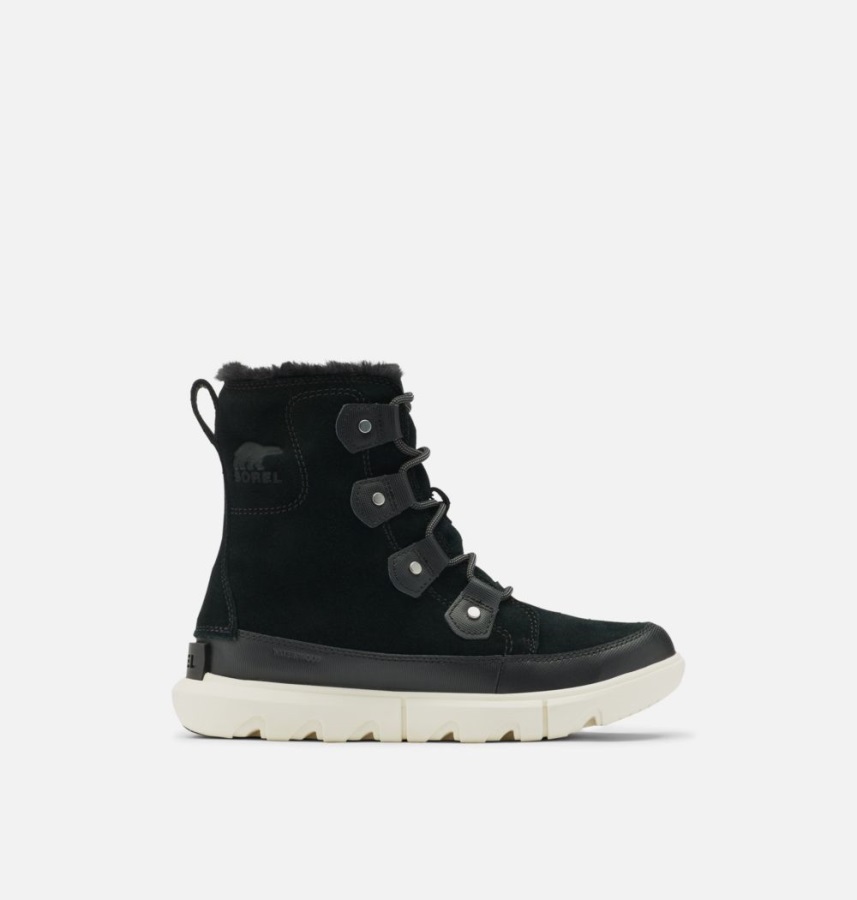 Black-fawn Sorel Polska Buty Damskie Explorer Ii Joan Boot