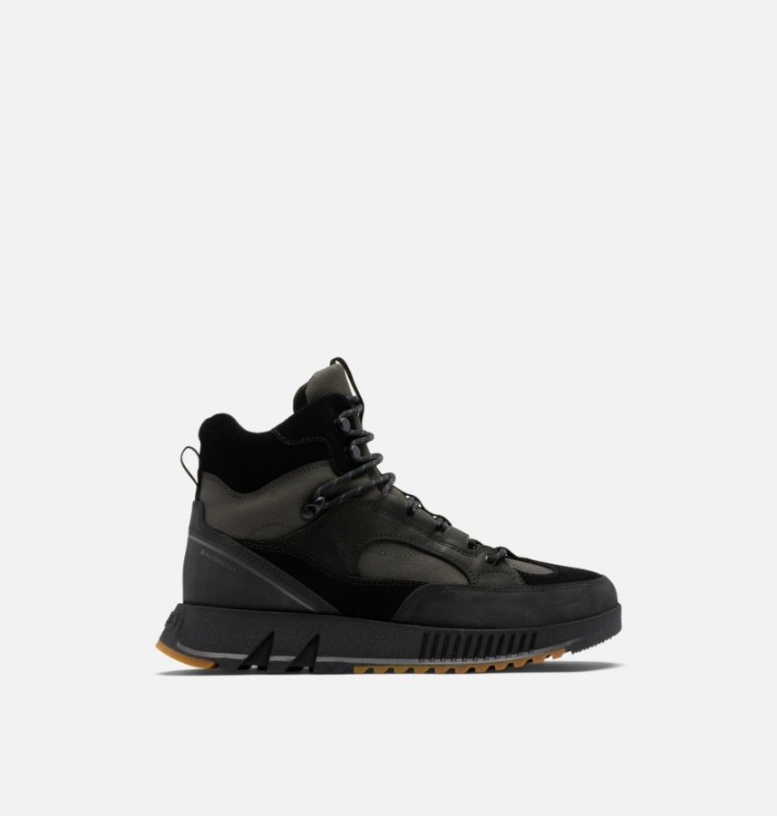 Black-jet Męskie Mac Hill Lite Trace Wodoodporne Buty Sportowe Sorel Polska