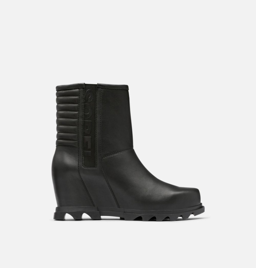 Sól Morska Czarna Sorel Polska Damskie Joan Of Arctic Wedge Iii Moto Bootie