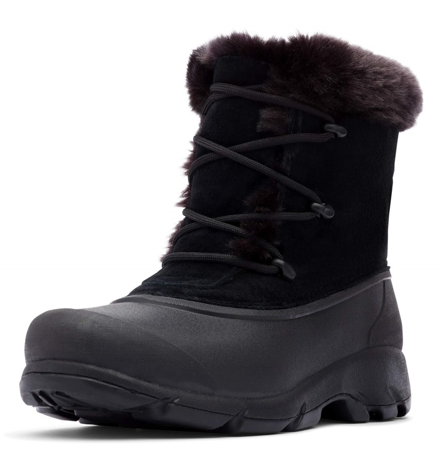 Czarne Damskie Buty Ze śniegowym Aniołem Sorel Polska