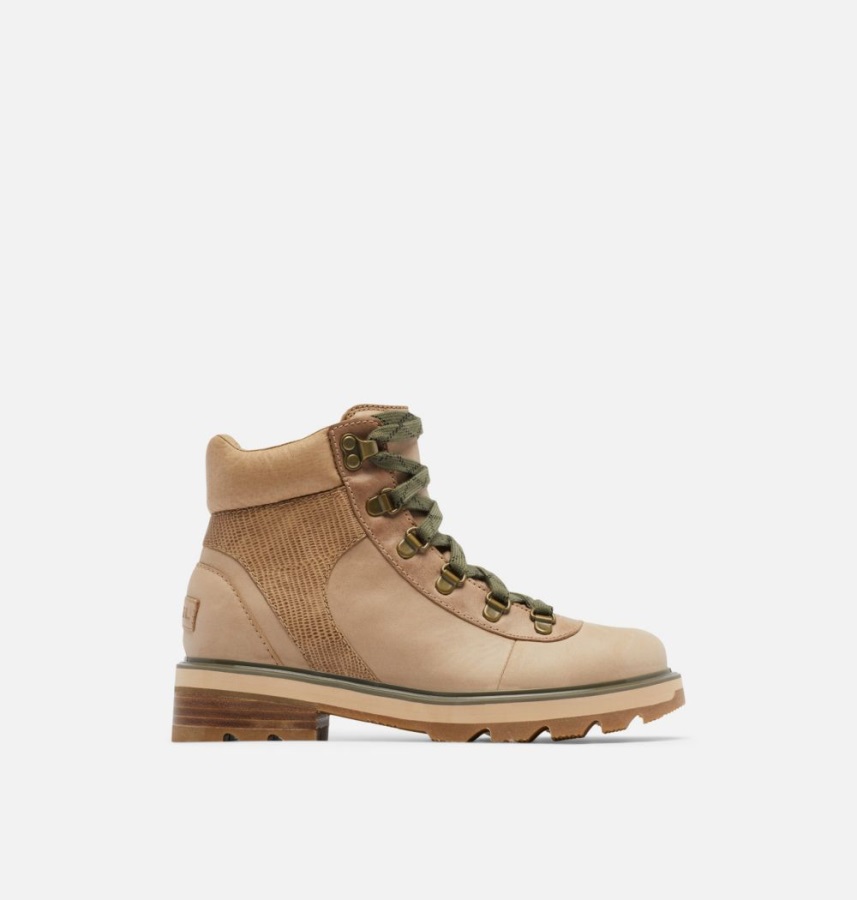 Canoe-stone Zielone Damskie Lennox Hiker Stkd Wodoodporne Buty Sorel Polska