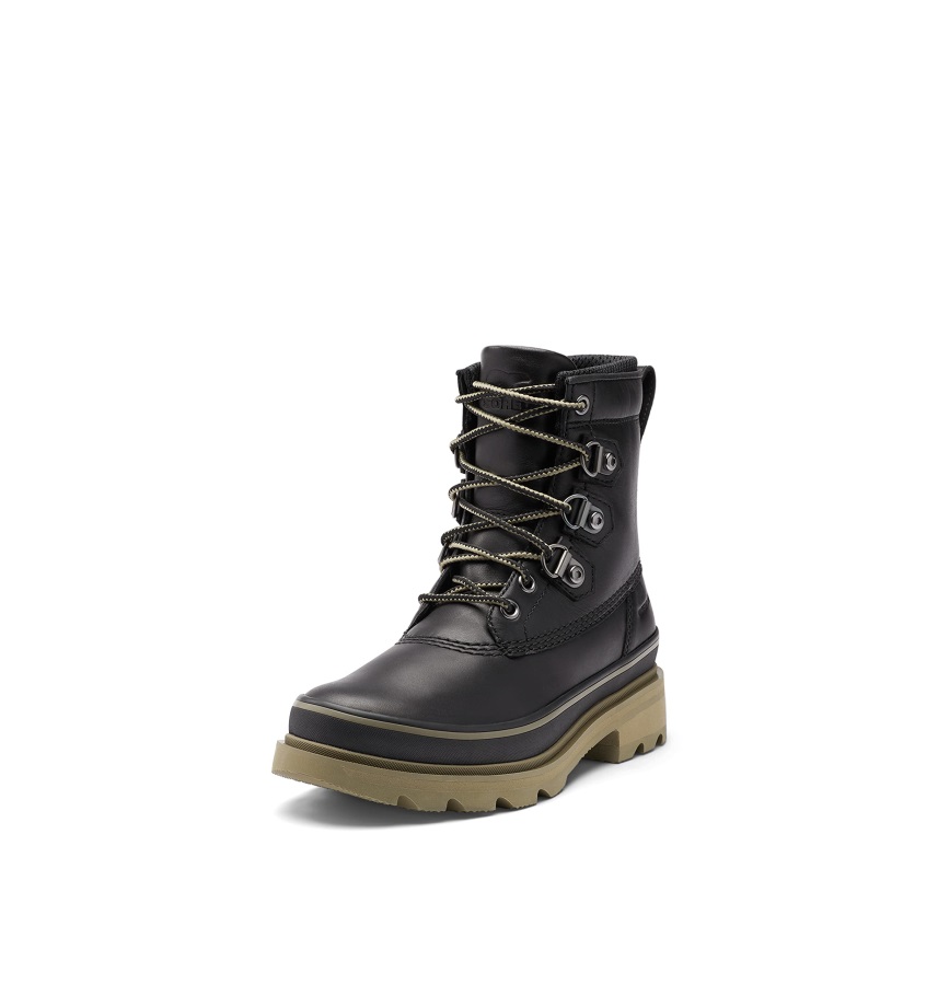 Kredowo-czarne Sorel Polska Damskie Kalosze Uliczne Lennox