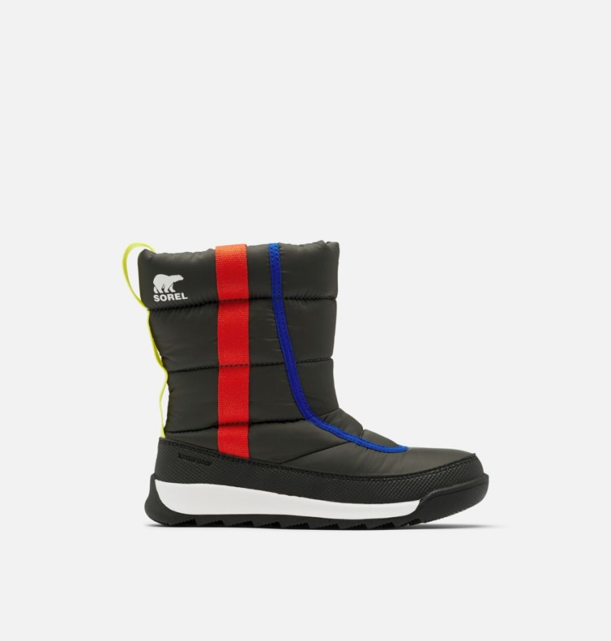 Dziecięca Whitney Ii Puffy Mid Boot Carbon Sorel Polska