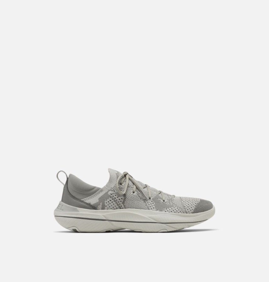 Chrome Grey-quarry Męskie Explorer Blitz Stride Lace Sneaker Sorel Polska
