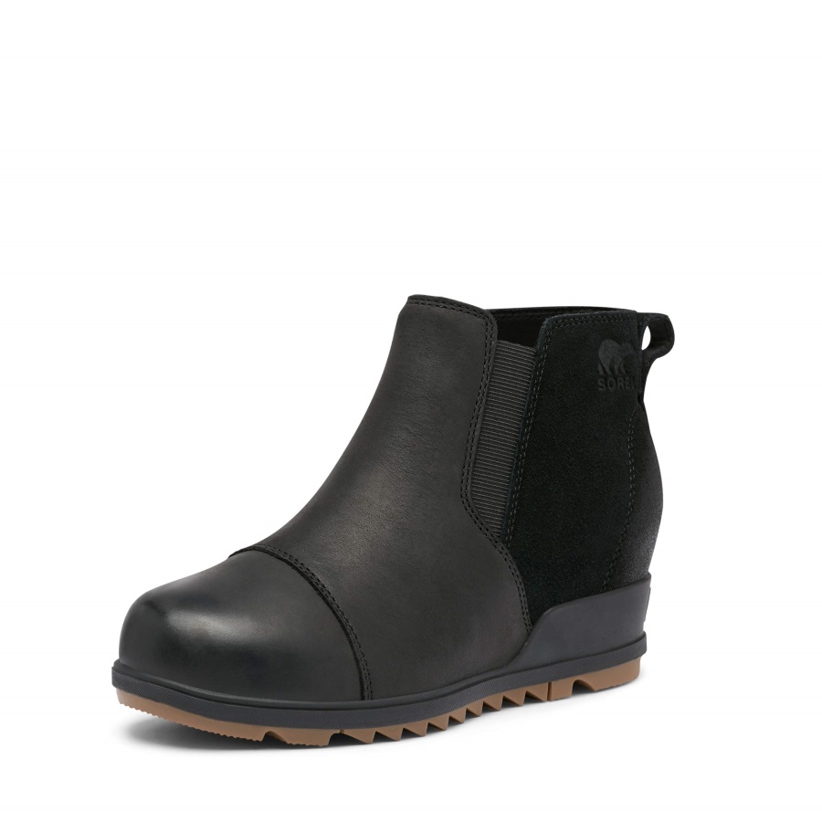 Na Czarnym Damskim Buciku Wsuwanym Evie Lekki Deszcz Wodoodporny Sorel Polska