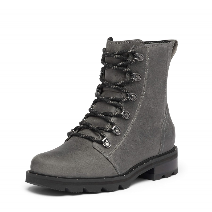 Quarry Sorel Polska Damskie Lennox Koronkowe Kalosze Wodoodporne Skórzane Buty