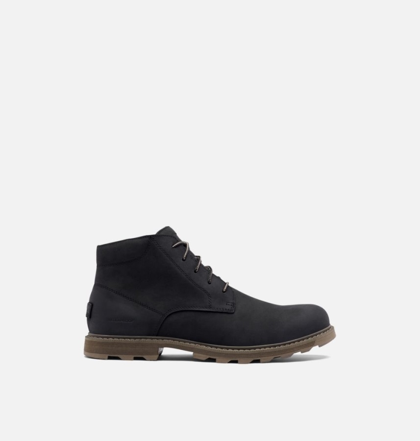 Sorel Polska Czarne Wodoodporne Buty Męskie Madson Ii Chukka