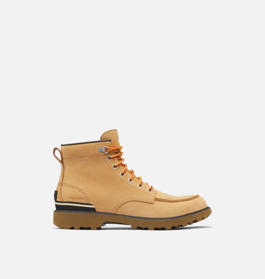 Sorel Polska Buff-czarne Męskie Buty Caribou Moc