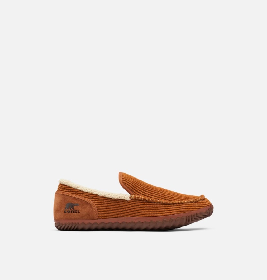 Sorel Polska Dark Amber-burro Męski Dude Moc Pantofel
