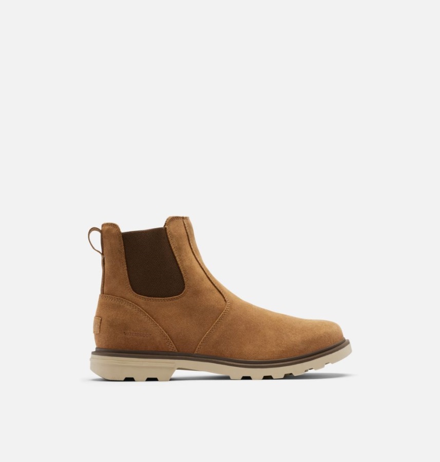Sorel Polska Męskie Carson Chelsea Boot Camel Brązowo-owsiane