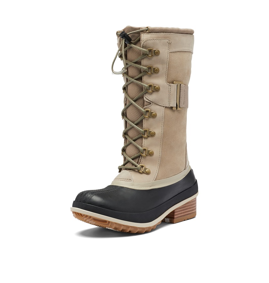 Sorel Polska Omega Taupe-light Clay Damskie Slimpack Iii Wysokie Botki