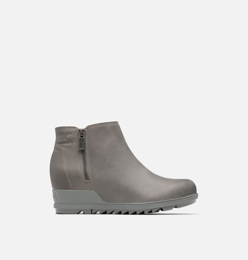 Sorel Polska Quarry-sea Salt Damskie Evie Zip Buty Na Koturnie