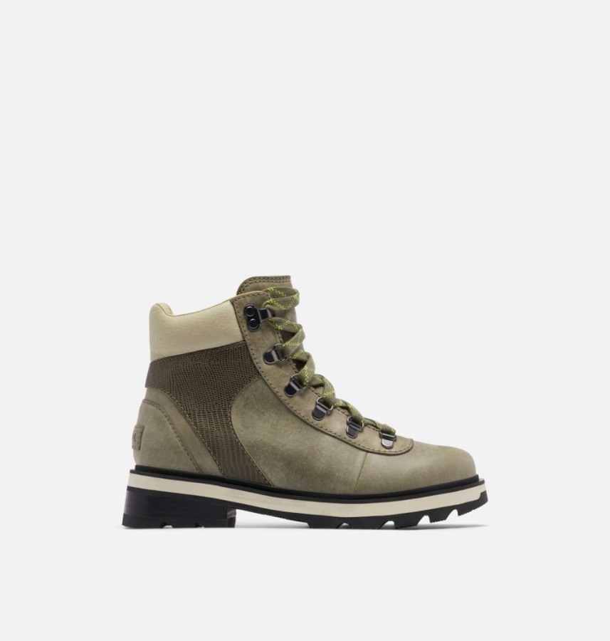 Sorel Poland Kamień Zielono-laurowy Liść Damski Lennox Hiker Stkd Wodoodporne Buty