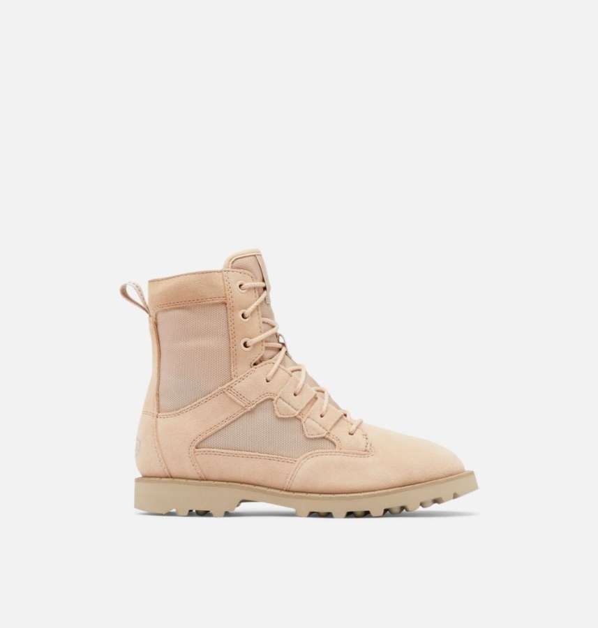 Sorel Polska Damskie Botki Caribou Otm Natural Tan-british Tan