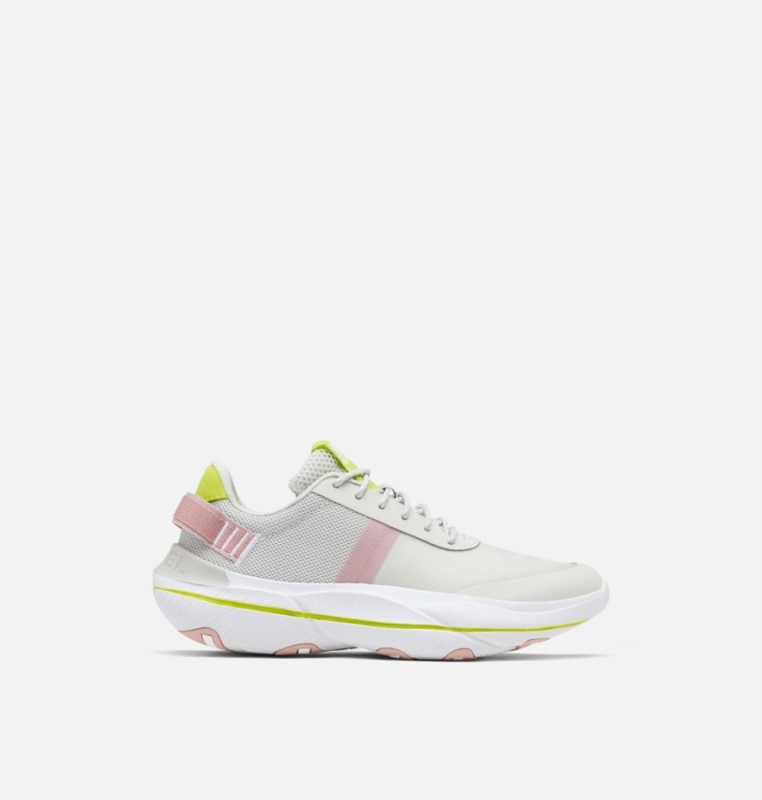 Sorel Polska Damskie Explorer Blitz Wypoczynek Koronkowe Sneaker Moonstone-biały