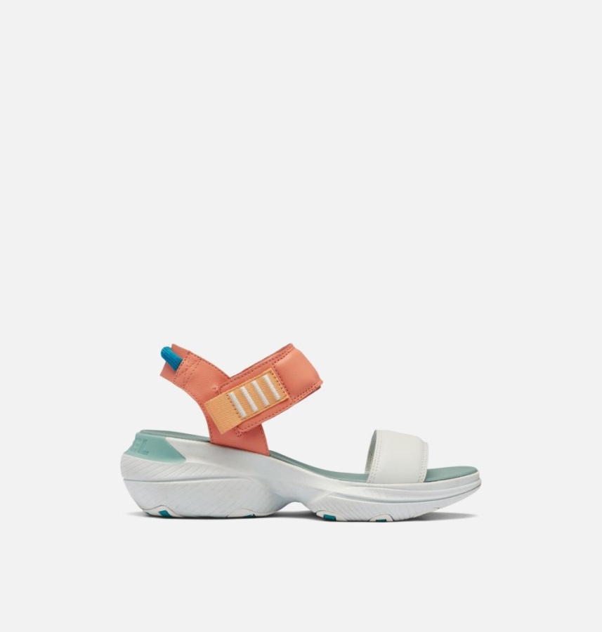 Sorel Polska Damskie Explorer Blitz Stride Sportowe Sandały Paradiso Brzoskwinia-sól Morska