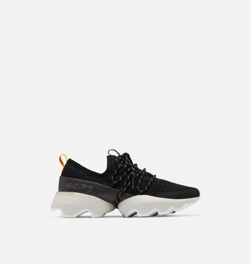 Sorel Polska Damskie Kinetyczne Trampki Z Koronką Czarno-białe