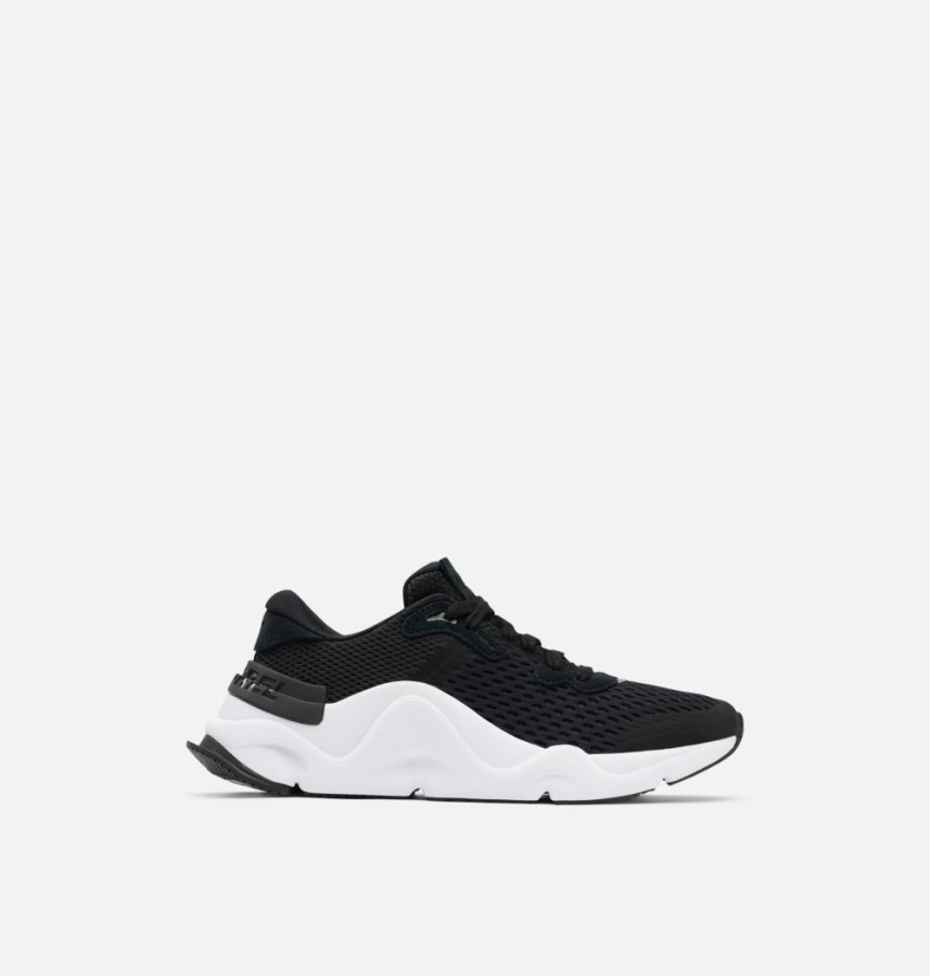 Sorel Polska Damskie Kinetyczne Rnegd Koronkowe Trampki Czarno-białe