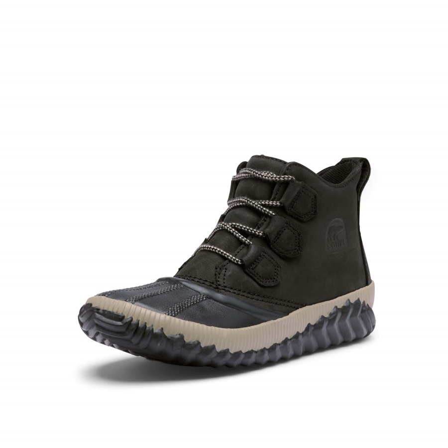 Sorel Polska Damskie N About Plus Garbowane Botki Czarne