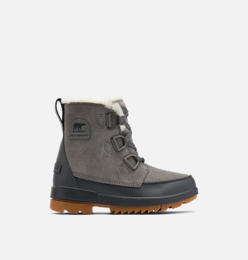 Sorel Polska Damskie Torino Ii Parc Shearling Wodoodporne Buty Zimowe Quarry