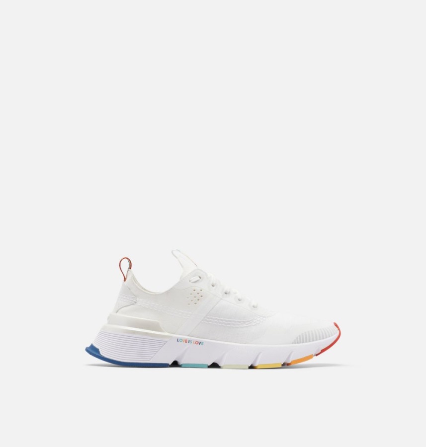 Biało-białe Męskie Sneakersy Kinetic Rush Sorel Polska