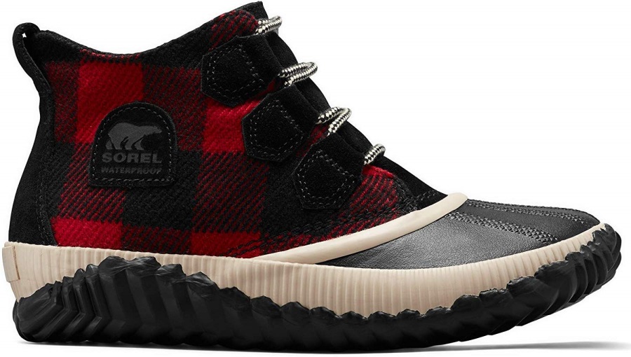 Wino/czarne Damskie N About Plus Lux Shell Boot Sorel Poland