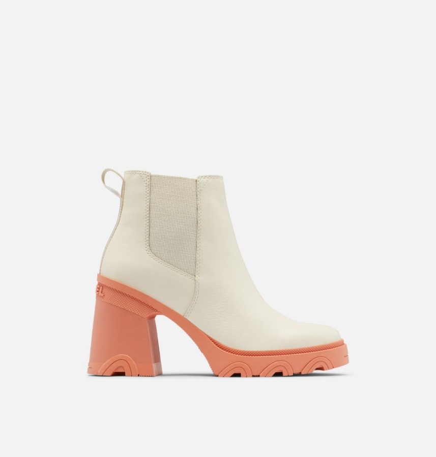 Buty Damskie Brex Obcas Chelsea Botki Natural-paradox Pink Sorel Polska