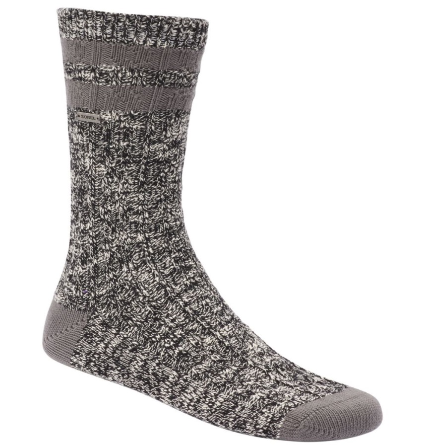 Damska Bawełna Varsity Stripe Crew Black Sorel Polska