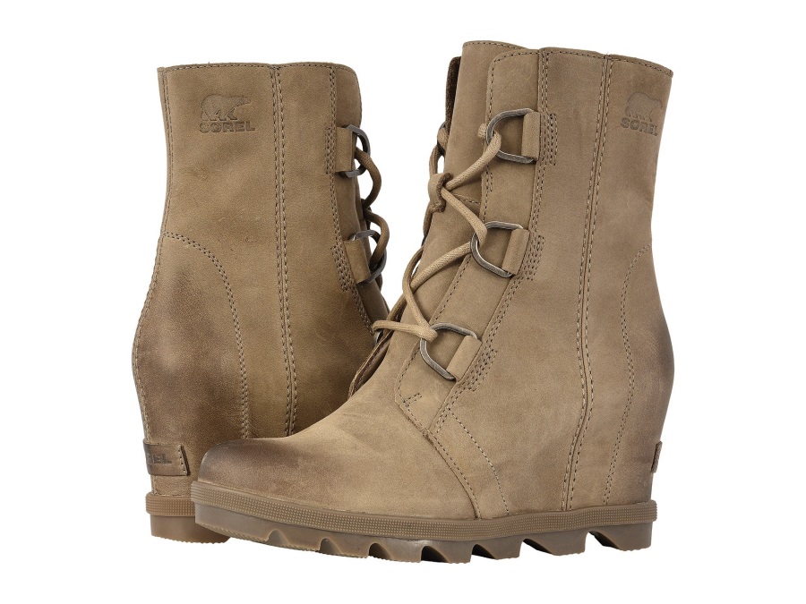 Buty Damskie Na Koturnie Joan Of Arctic Ii Sorel Polska Camel Brąz/czarny