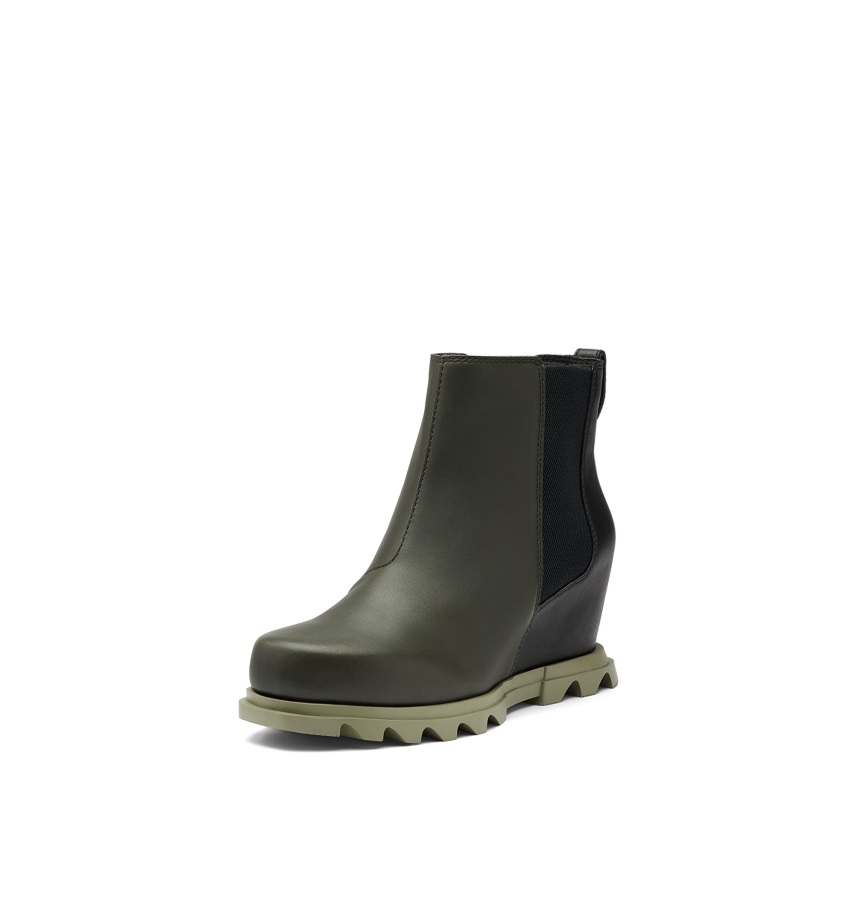 Damskie Buty Na Koturnie Joan Of Arctic Iii Chelsea Boot Uniform Blue-gum 2 Sorel Polska