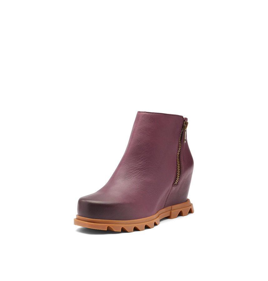 Buty Damskie Joan Of Arctic Na Koturnie Iii Buty Na Zamek Sorel Polska Black-sea Salt