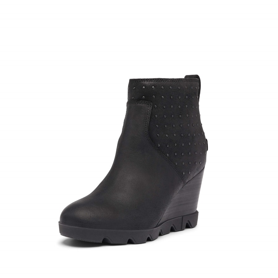Damska Joan Uptown Bootie Stud Przeciwdeszczowa Wodoodporna Sorel Polska Czarna