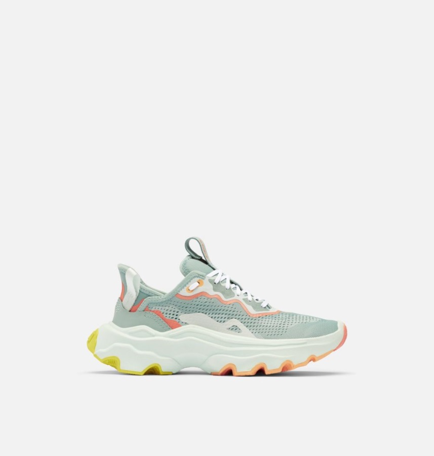 Koronkowe Buty Damskie Kinetic Breakthru Day Kruszone Niebiesko-białe Sorel Polska