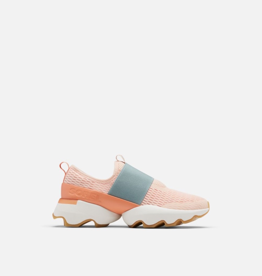 Kinetyczny Pasek Damski Sneaker Brzoskwiniowy Kwiat-paradiso Brzoskwiniowy Sorel Polska