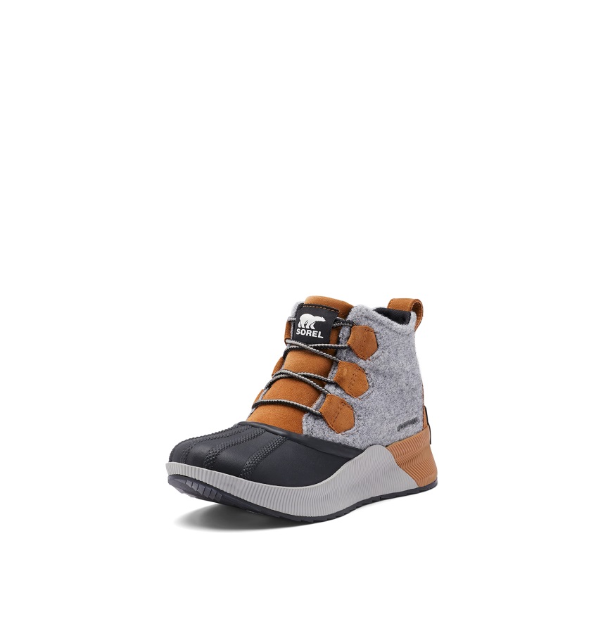 Damskie Out 'n About Iii Klasyczne Buty Wodoodporne Skórzane Sorel Camel Brown Black