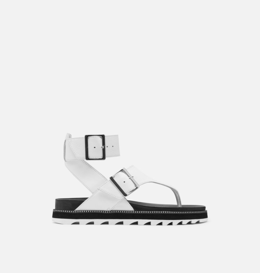 Sandały Damskie Wędrujące T-strap Sorel Polska Sól Morska