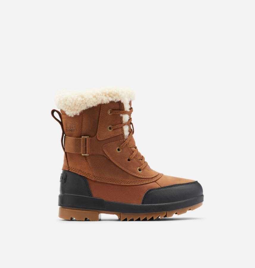 Torino Ii Damskie Parc Shearling Wodoodporne Buty Zimowe Sorel Polska Aksamitna Tan