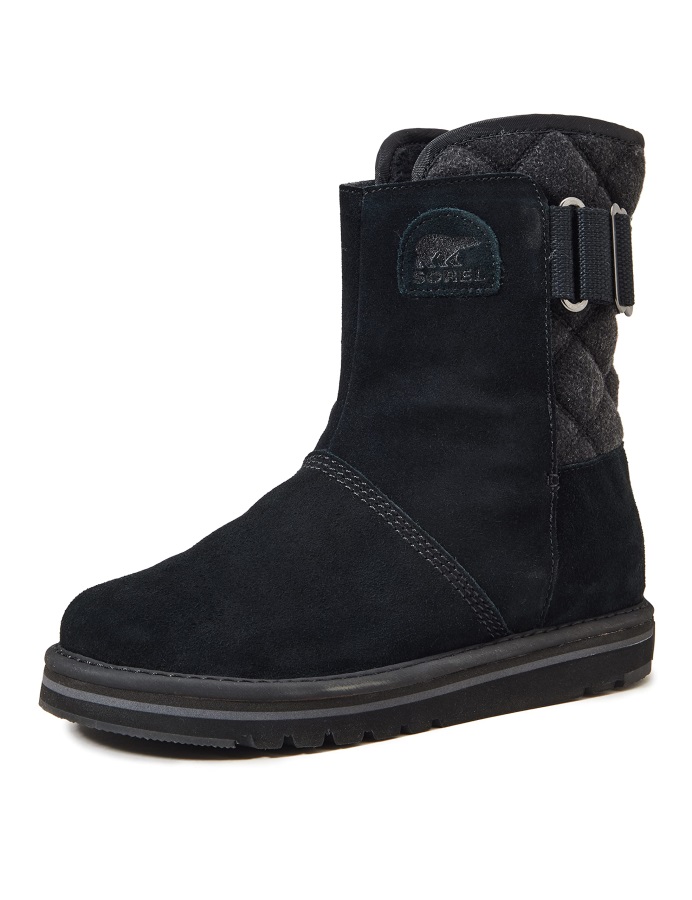 Buty Zimowe Damskie Początkujący Sorel Polska Czarne Grill