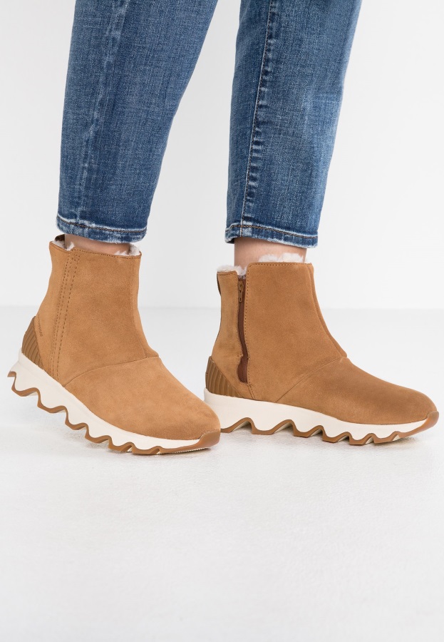 Kinetyczne Krótkie Buty Zimowe Camel Brown/natural Sorel Polska